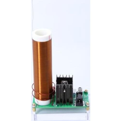 Pll sstc mini Tesla coil Play mobile phone/computer music Send power