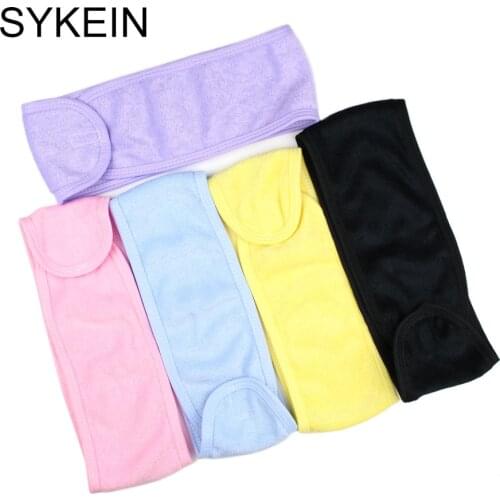 2 PCS Headband for Lash Stand Holder Wrap Eyelash Grafted Facial Headband Adjustable Towel Professional Esthetician Supplies