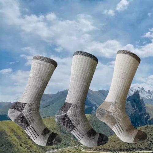 SERBEWAY Mens Wool Socks