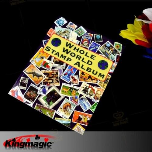Stamps Book World Stamp Album Magic Album Magic Props Magic Tricks Magic Toys