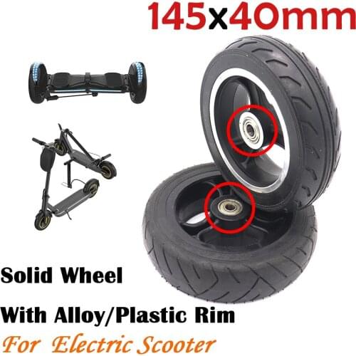 High Quality 145x40 Solid Tyre 145*40 Explosion-proof Solid Tire for Fast Wheel F0,Jackhot Carbon Fiber Electric Scooter Parts