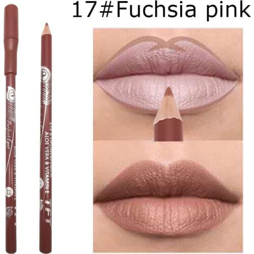 1PC Lip Liner Waterproof Sweatproof Long Lasting Lipstick Velvet Matte Non-stick Cup Lip Glaze Protable 9Colors Lip Makeup TSLM1