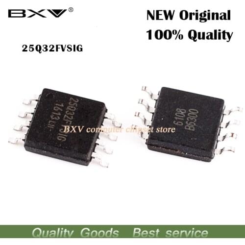 10pcs W25Q32FVSIG W25Q32FVSSIG 25Q32FVSIG W25Q32 SOP-8 new original free shipping