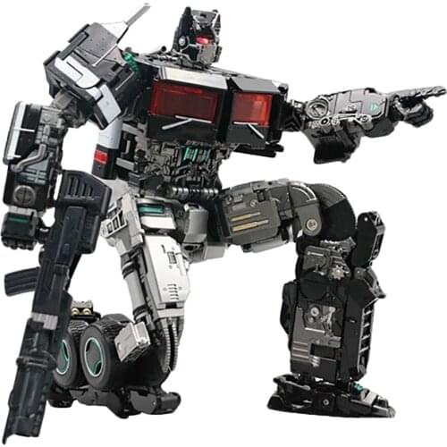 AOYI Transformation Masterpiece LS13B LS-13B Siege Series OP Commander Darkness Oversize Alloy With Light Action Figure Toys