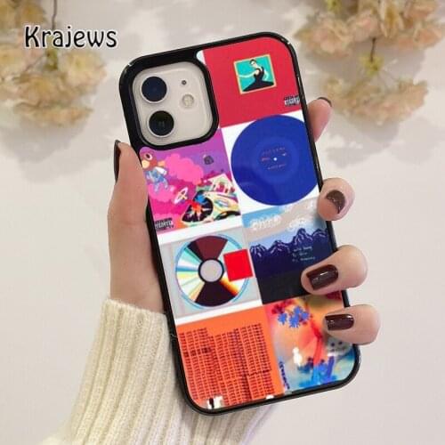 Krajews Kayne West album coque Phone Case for iPhone 12 mini 5 6S 7 8 PLUS X XS XR 11 PRO MAX SE 2020 Back Cover Funda Shell