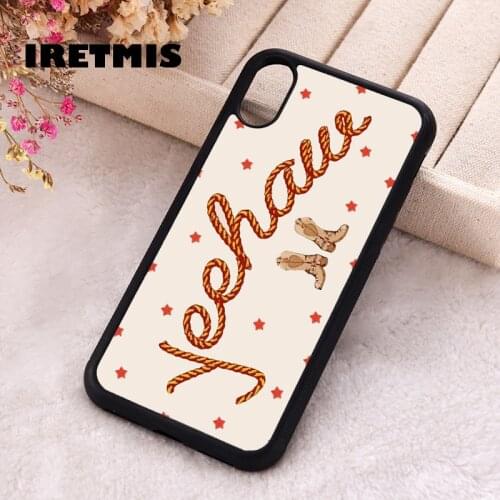 Iretmis 5 5S SE 2020 Phone Cover Case for iPhone 6 6S 7 8 Plus X Xs XR 11 12 Mini Pro Max Rubber Silicone Yee Haw