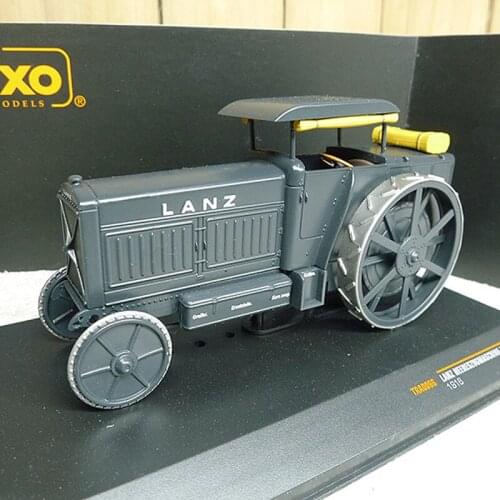 Diecst 1:43 Scale Lanz Army Tractor Type Classic Tractor Alloy Simulation Car Model Adult Collection Decoration Gift