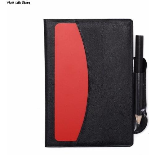 Soccer Referee Red Yellow Card Pencil Sports Notebook Personalized Sport Match Soccer Sheet Set Note Notebook