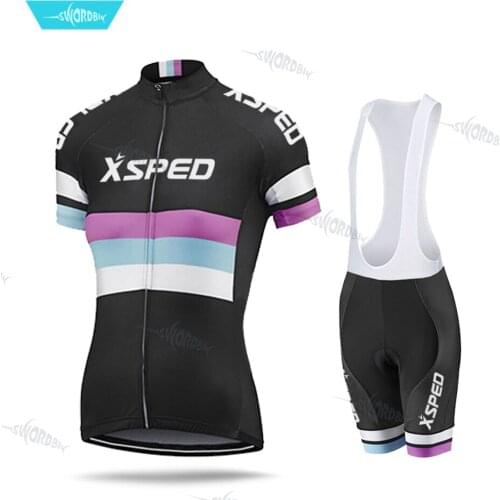 Team Cycling Clothes Women Bicycle Clothing Short Sleeve Jersey Set Road Bike Uniform Lady Cycl Skinsuit Summer Bib Shorts Kit