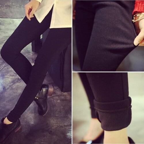 Han edition pregnant women add hair thickening leggings qiu dongs abdomen Pregnant women cultivate ones morality show thin ren