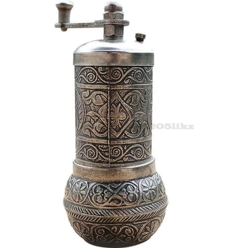 Turkey Imported Copper Grinder Household Manual Grinder Hand Coffee Beans Pepper Kitchen Spices Medicated Food Grinding