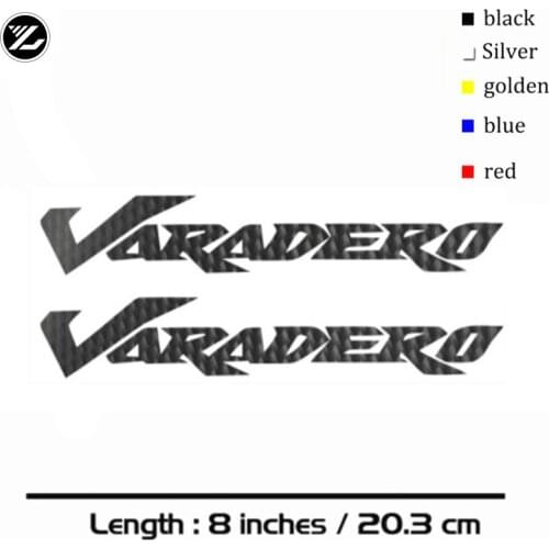Motorcycle Individual Sticker Carbon Fiber Sticker Wheel Plastic Helmet 5D Carbon Sticker for HONDA Varadero XLV1000