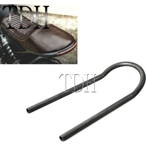 Motorcycle Universal Cafe Racer 570mm Upswept Frame Hoop Loop Rear Seat Hoop for Honda Yamaha Suzuki Kawasaki Scrambler