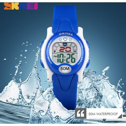 SKMEI 1478 Fashion Brand Children Sports Watch LED Digital Watches Boy Girl Student Multi Function Relogio