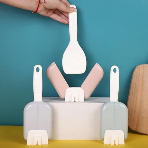 Standing Rice Spoon with Dustproof Detachable Cover Box Kitchen Accessories