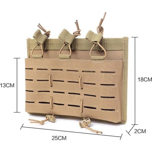 Tactical MOLLE Double Open Shooting Top Pouch M4/M16 Magazine Pouch Outdoor Sports Airsoft Military Paintball Gear Accessory