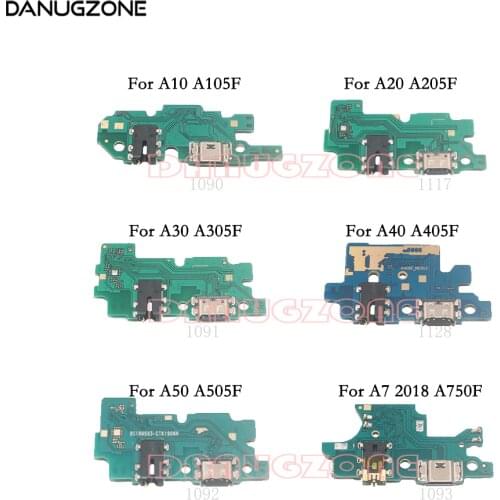 USB Charging Dock Port Socket Jack Connector Charge Board Flex Cable For Samsung A10 A105F A20 A30 A305F A50 A505F A7 2018 A750F