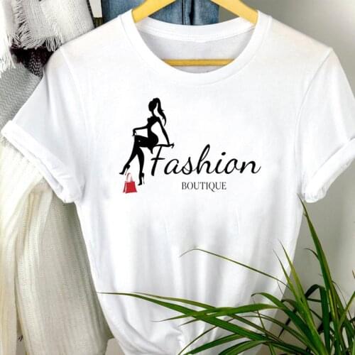 Women Clothes new trend lovely style 90s Cartoon Print mujer camisetas Regular Tshirt Female Tee Top Graphic T-shirt