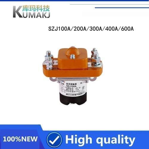 1PCS 100%Original New DC contactor SZJ-50A SZJ50A SZJ100A SZJ200A 12V 24V 36V 48V 60V 120V Forklift Truck Power Relays
