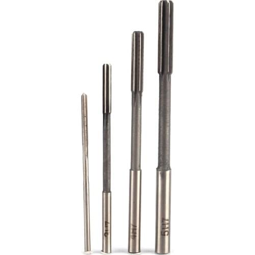 4 Pcs/ Lot HSS Reamer Machine HSS Straight Shank Milling Reamer Chucking Reamer 2mm to 5mm