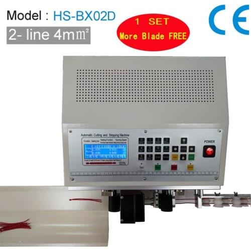 Automatic Wire Cutting and Stripping Machine Copper Cable Peeling Machine for Wire Harness 4mm