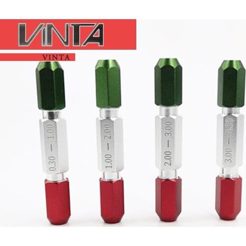 Free Shipping! 13pcs/set CNC Red and Green Clamp Holder for Needle Gauge Double Heads Pin Handle Go-and-not-go Plug Gauge