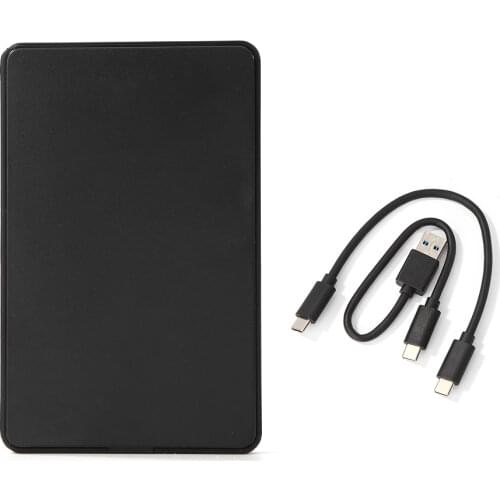 VKTECH HDD Case 2.5 inch Type C USB 3.1 to SATA3 External Hard Drive Enclosure Type-C 6Gbps Hard Disk Box For 2.5" 8TB HDD SSD