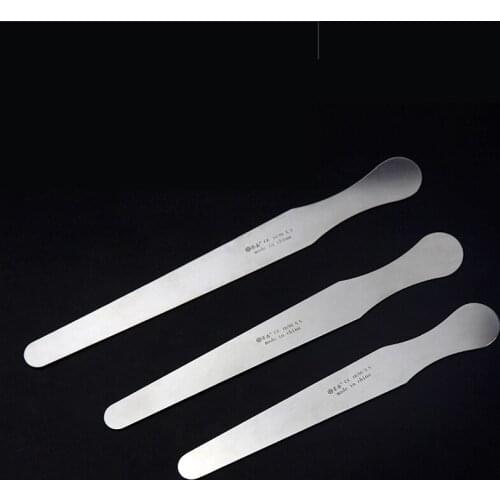 Stainless Steel Tongue Depressor Oral Inspection Tongue Depressor Child Oral Muscle Tongue Depressor Mixing Tablet 14cm16cm18cm