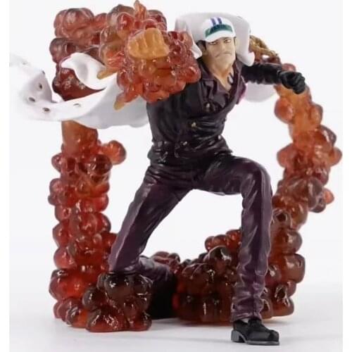 Anime One Piece ZERO Red Dog Sakazuki Super Guild Wars Statue PVC Action Figure Collectible Model Toy gifts for Christmas 22cm