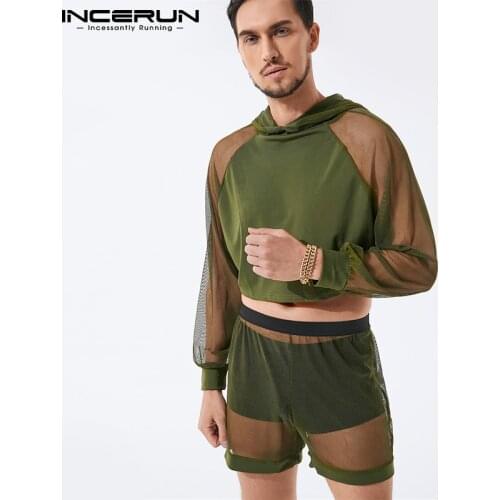 Худи мужские INCERUN China At AliExpress