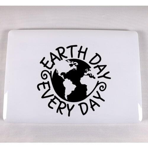 Beautiful laptop sticker Earth Day Vinyl Stickers for MacBook laptop skin decoration