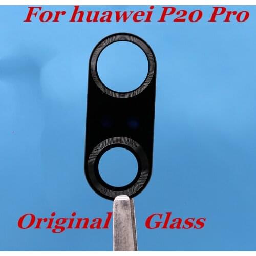 20 pieces Original Rear Back sapphire Camera Glass Lens Cover For huawei p 20 p20 pro replacement Repair Spare Parts