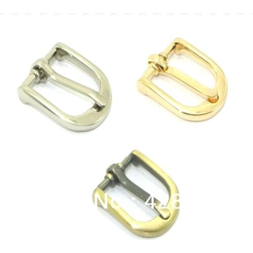 SMALL FASHION METAL BUCKLES 13 MM BELT WATCH SHOULDER BAG CHOOSE COLOR