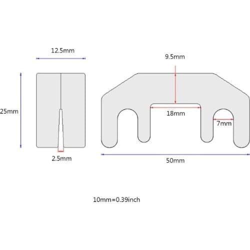Metal Violin Mute Gold Silver Practice Violin Silencer for 1/2 3/4 4/4 Violin E56D