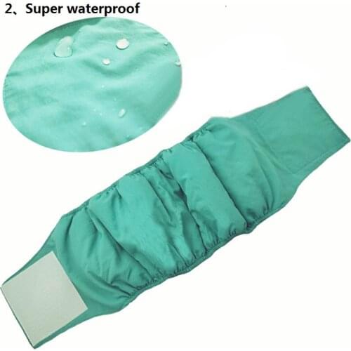 Male Dog Physiological Pants Reusable Washable Anti-harassment Dog Belly Wrap Band Underwear Puppy Panties Pet Dog Cat Shorts