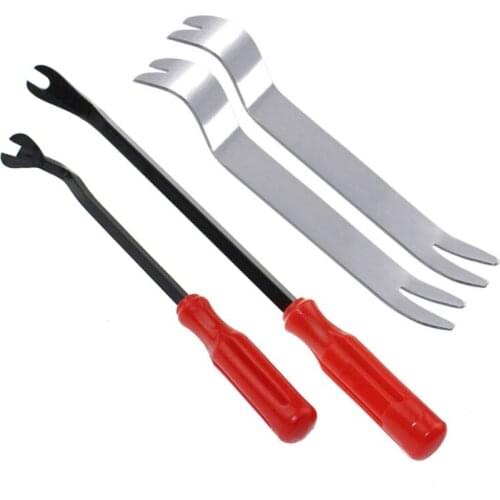 4Pcs Strong Nylon Auto Trim Removal Tool Set for Car Audio Dash Door Panel Window Molding Fastener Remover Tool Kit
