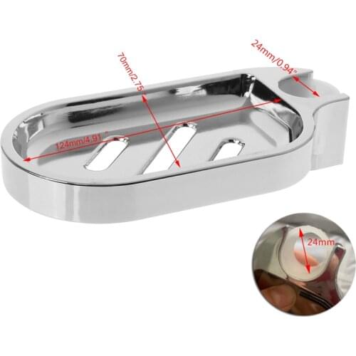 Wall Mounted ABS Soap Box Slide Bar Soap Dish Holder Replacement Soap Pallet