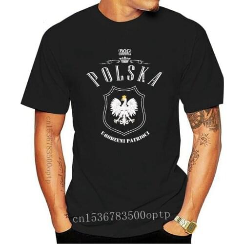 2020 Summer New Brand T Shirt Men Hip Hop Men Casual T-Shirt Polen Poland Vintage Polska FootballerTee Shirt