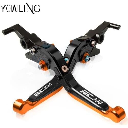 For RC390 2013 2014 2015 2016 2017 2018 2013-2019 Adjustable Foldable Brake Clutch Levers Handle Motorcycle Accessories