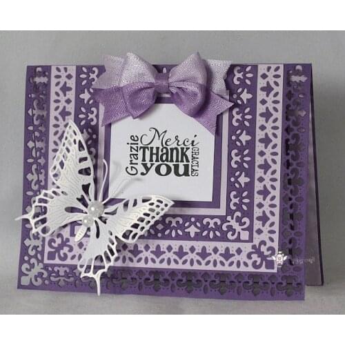 Mmao Crafts Metal Steel Cutting Dies Latest butterfly decoration Stencil For DIY Scrapbooking Paper/photo Cards Embossing Dies