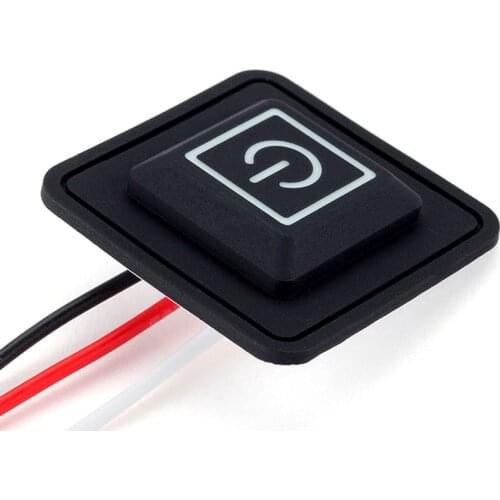 3.7~12V Heated Vest Pants Gloves Electirc Heating Waistband DIY Temperature Controller Rheostat Switch Silicone Button Switch