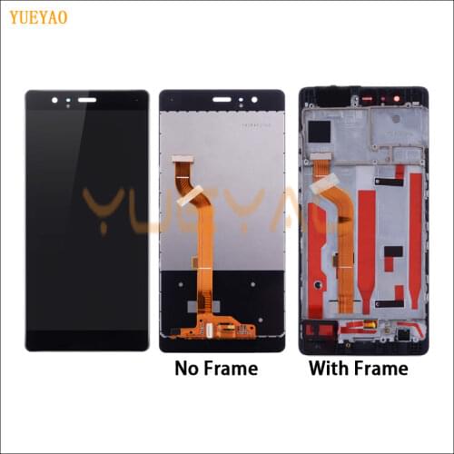 LCD Display For Huawei P9 Display Touch Screen Sensor For Huawei P9 LCD Display Digitizer with Frame EVA-L09 EVA-L19 LCD
