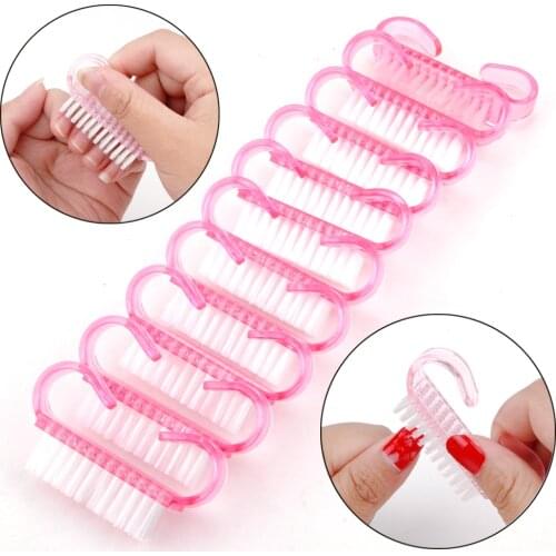 10/50/100Pcs New Acrylic Nail Cleaning Brush Nail Art Manicure Pedicure Care Soft Remover Dust Clean Care Gel Nails Accessories