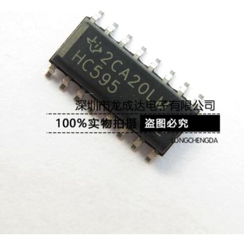 100% New&original SN74HC595DR HC595 SOP16 16 In Stock 5pcs/lot