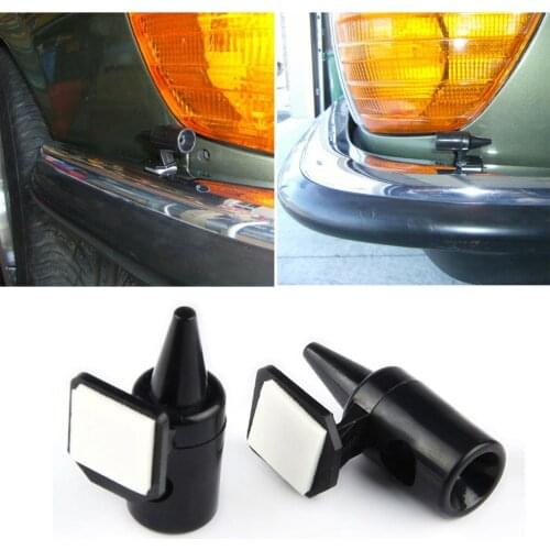 8PCS Deer Animal Alert Warning Ultrasonic Whistles Safety Sound Alarm Black Car Deer Animal Alert Warning