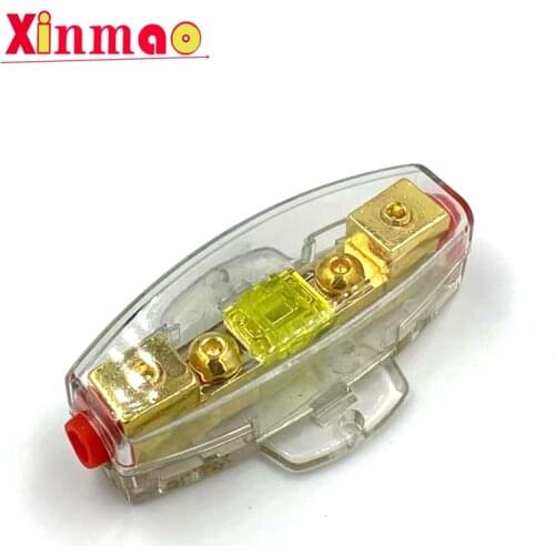 1set Car Fuse Box Holder Stereo Seats Voltage Exposure Safe Durable Tool 40A/50A/60A/80A/100A/150A