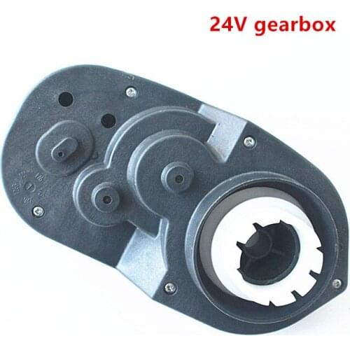 Childrens electric car 24V gearbox,555 24V 22000rpm motor for ride on car baby car remote car 200w