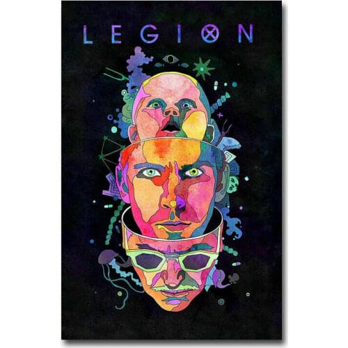 F155 Legion Noah Hawley Season 3 TV Series Psychedelic Silk Cloth Poster Art Bedroom Decoration