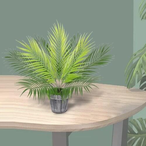 Artificial Shrubs Creative Decor Artificial Flower Leaves Ferns Plant Plastic Fern Wedding Patrty Home Decoration Photo Props