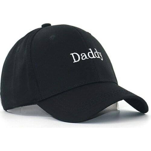 Fashion Daddy baseball cap for father cotton adjustable snapback hats men women letter embroidery hip hop dad hat drop shipping